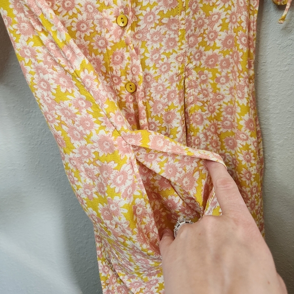 Free People laced up mini dress - Picture 3 of 6